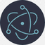 Electron JS logo